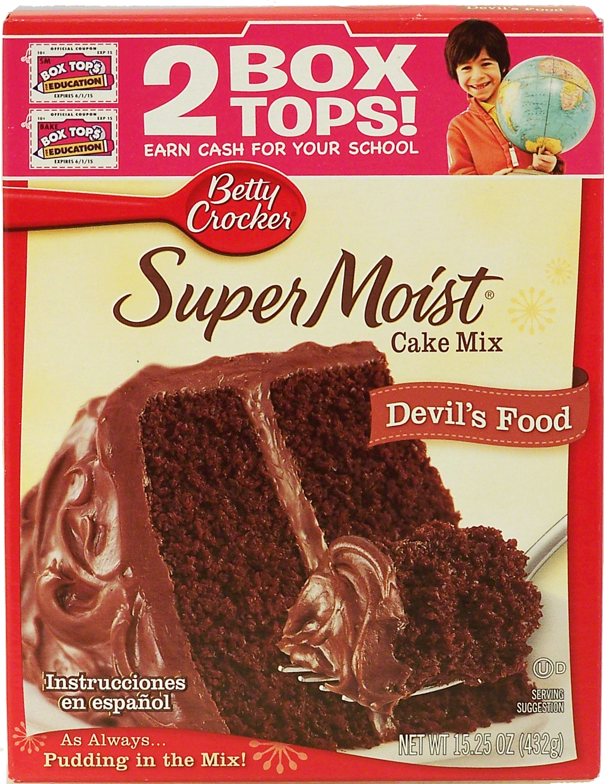 Betty Crocker Super Moist devil's food cake mix Full-Size Picture